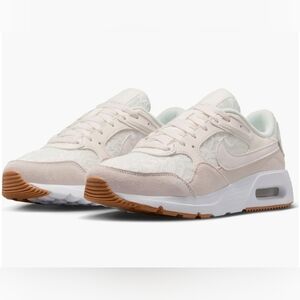 Nike Woman Air Max SC 'Lace'New No Box Woman Size 7/Sail-White/ Gum light brown